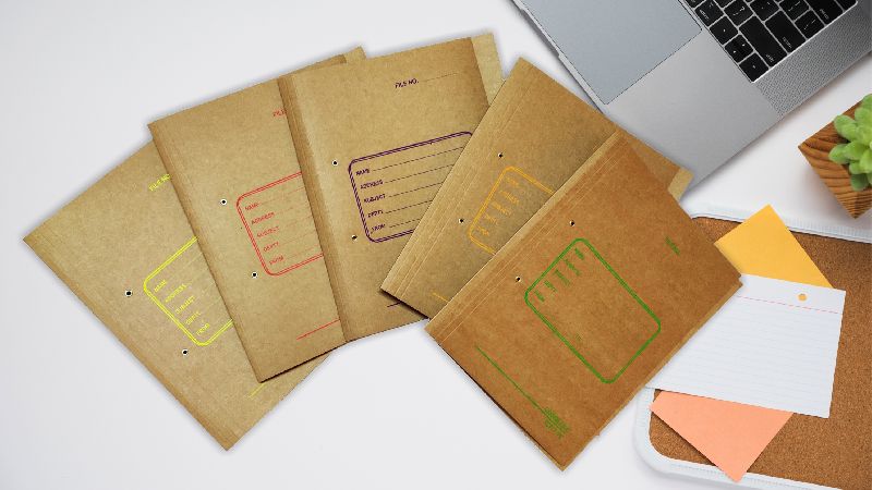 Kraft Paper handmade files