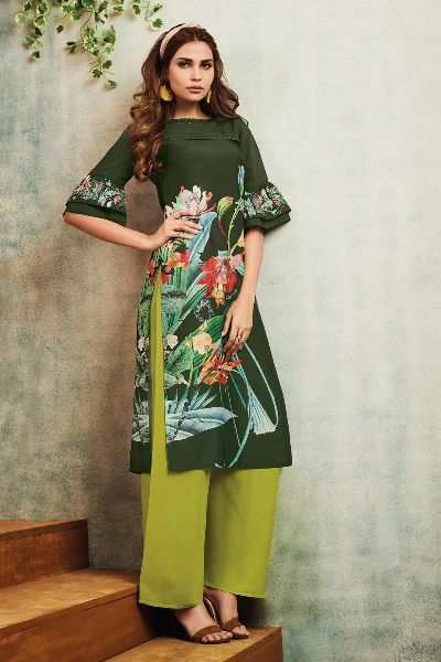 Cotton Printed Kurtis, Size : Multisize