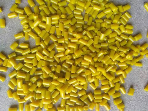 Yellow HDPE Granules, Grade : Film Grade