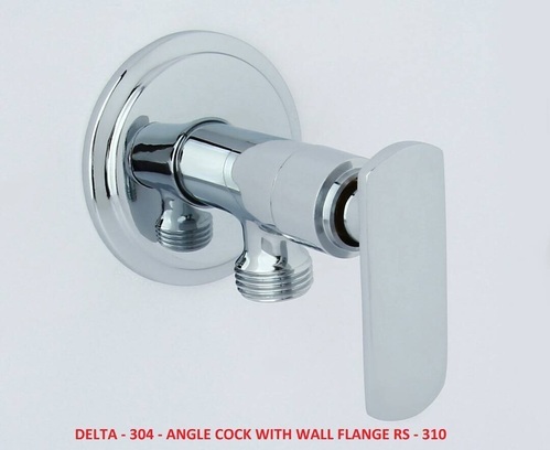 Delta-304 Angle Cock with Wall Flange