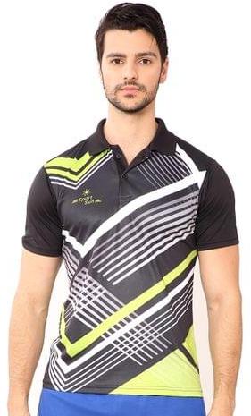 Mens Multi Colored Sublimated Polo T-Shirt, Size : XL, XXL