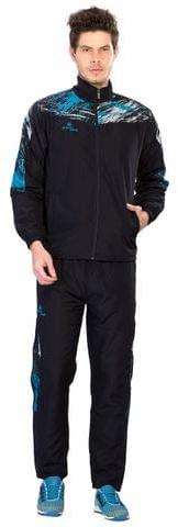Mens Navy Blue Half Sublimation Micro Polyester Tracksuit