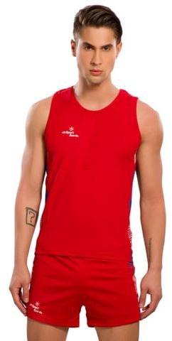 Plain Mens Red Athletic Kit, Feature : Comfortable, Impaccable Finish