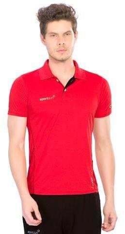 Mens Red Dri Fit Polo T-Shirt, Size : XL, XXL