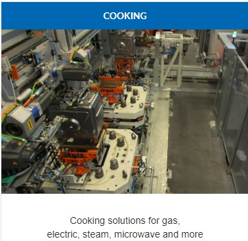 Cooking solutions for gas, electric, steam, microwave