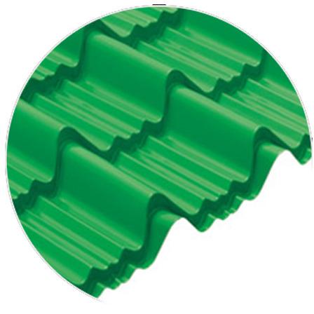 Green Tiled Profile Sheets