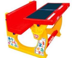 Plastic Play School Desk, Pattern : Plain