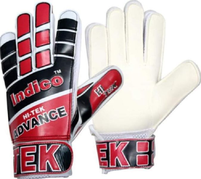 Indico Hi-Tek Advance Football Goalkeeper Gloves, for Sports Wear, Pattern : Printed