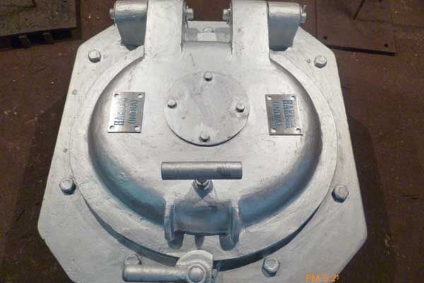 Boiler Oval Access Door
