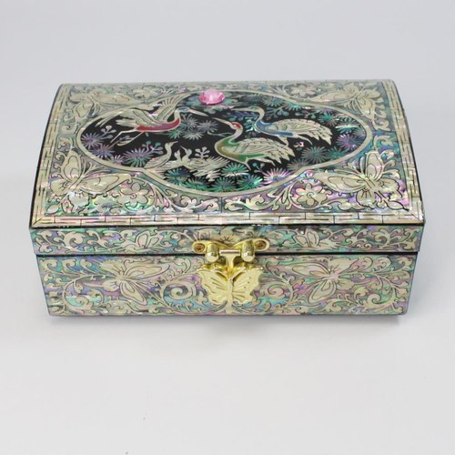 Rectangular Polished Decorative Jewelry Boxes, for Storing Jewellery, Feature : Good Quality