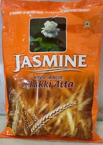 Jasmine Whole Wheat Chakki Atta, for Cooking, Certification : ISO 90012015 ISO 220002005