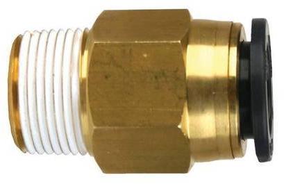 Brass Stainless Steel Male Connector