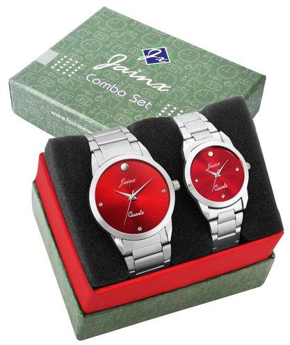 Jainx Analog Couple Watch, Occasion : Casual Party Wear