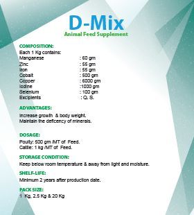 D-Mix Animal Feed Supplement