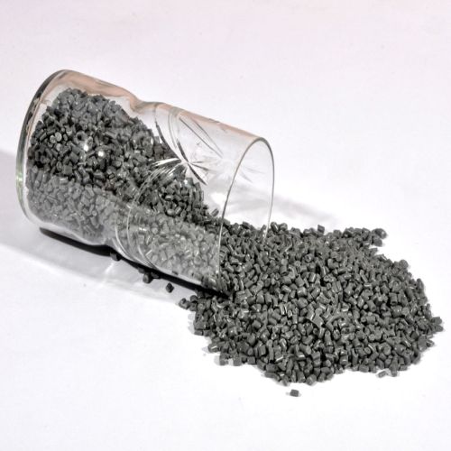 Round HDPE Blow Grade Granules, for Garbage Carry Bag, UGPL Pipe, Color : Grey
