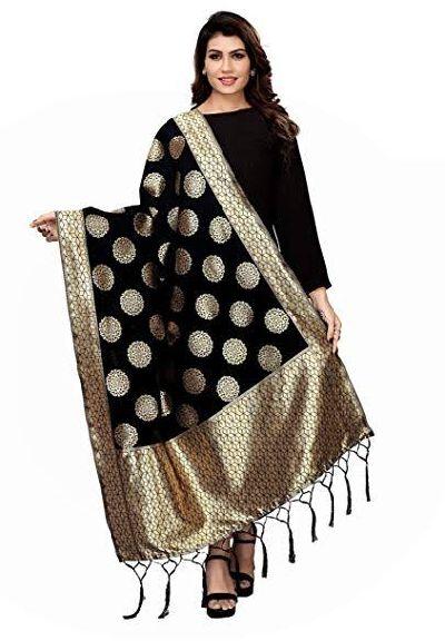Embroidered fancy dupatta, Feature : Comfortable, Impeccable Finish