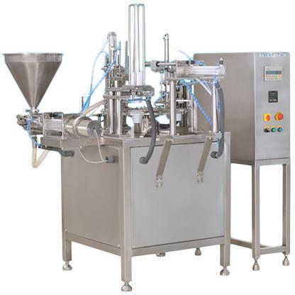 Automatic cup filling sealing machine