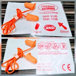 Foam FREEMANS Ear Plug, for Noise Reduction, Packaging Type : Packet