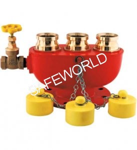 3 Way Fire Brigade Inlet Valve