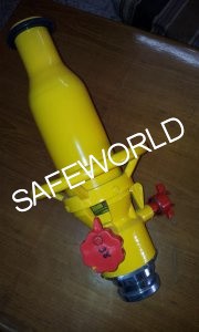 FB 2X Foam Making Branch Pipe, Color : Yellow