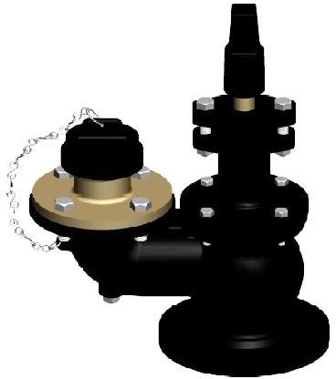 Semi Automatic Polished Iron Underground Fire Hydrant Valve, Color : Black