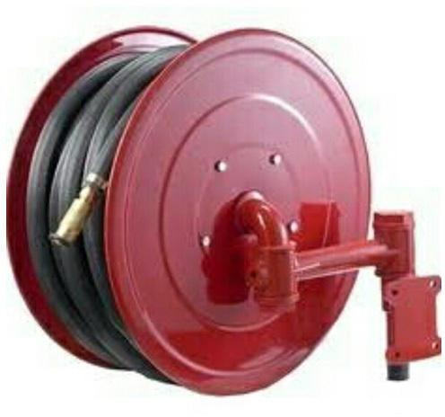 Mild Steel Vertical Fire Hose Reel, for Water Supply, Feature : Durable, Easy To Use, Optimum Performance