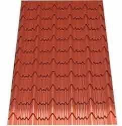 Jindal Red Tile Profile Sheets, Surface Treatment : Color Coated