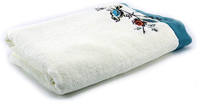 Embroidered Bath Towel