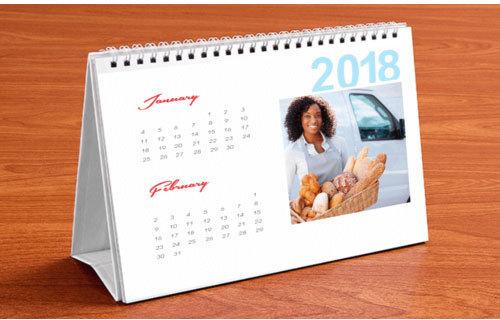 Rectangular Table Calendar, Color : Multicolor