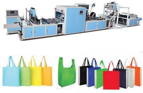 Non Oven Paper Bag Making Machine, Capacity : 200 PIECES /MIN