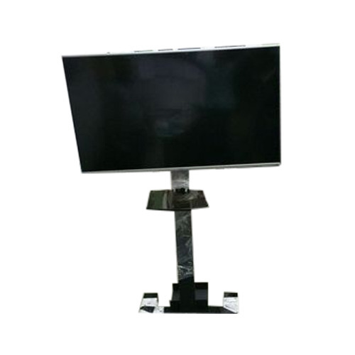 LCD floor stand, Color : Black