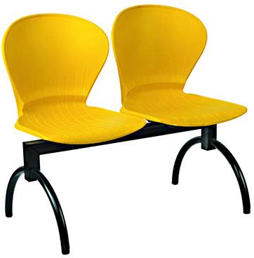 Plastic Visitor Chair, Color : Yellow