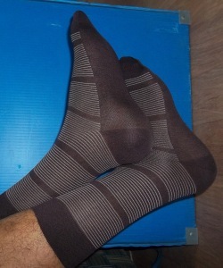 Spandex Mercerized Cotton Sock, Size : Customizsed