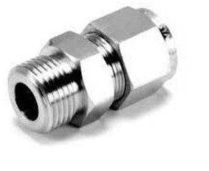 SS Male Straight Connector, Feature : Wear tear resistant, Accurate dimensions, Rugged construction