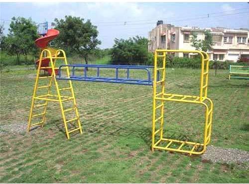 Outdoor Playground Ankidyne Alphabetic Climber, Color : Yellow, Blue