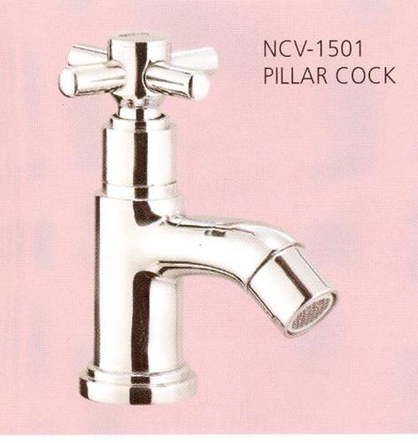 NCashyap Stainless Steel CP Pillar Cock, Feature : Reliable, Cost effective, Very durable