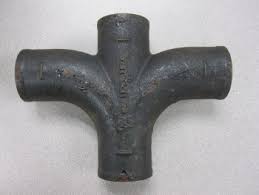 Cast Iron Cross, for Structure Pipe, Hydraulic Pipe