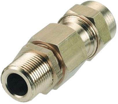 Nickel Double Cable Gland, Size : 20 mm