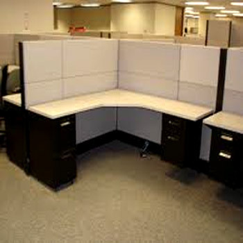 Wooden Office Cubicles