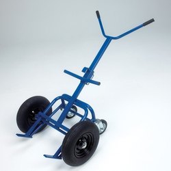 Three Wheel Drum Lifter Trolley, Capacity : 210 liter or 500kgs