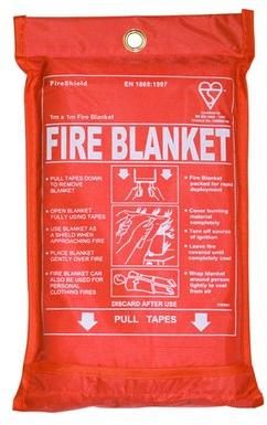 Fiberglass Fire Blanket, Size : 1mtr * 2mtr