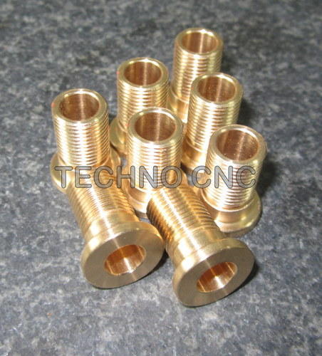 Brass Machined Parts, Size : 16 x 25 mm