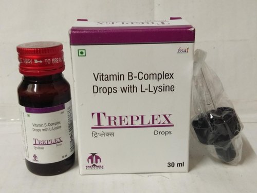 Treplex Vitamin B Complex Drops, Grade Standard : Medicine Grade