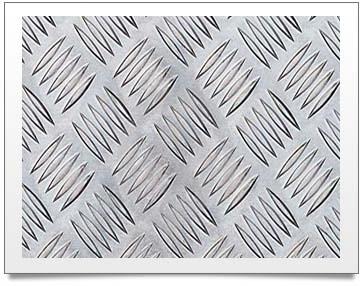 Aluminum Checkered Plates, Width : 1500-2000mm
