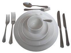 Ceramic Wedding Crockery, Color : White