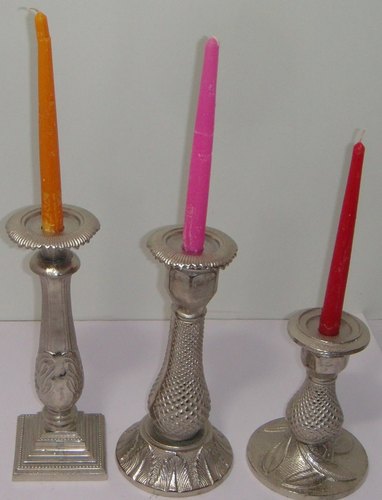 Aluminium Candle Holders