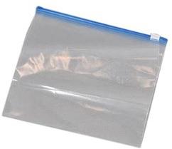 Mahavir Plastics Slider Zip Lock Bags, Pattern : Plain, Printed