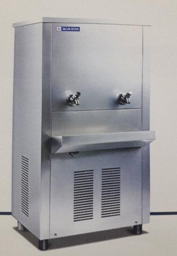 Stainless Steel Blue Star Water Cooler, for Commercial, Color : silver