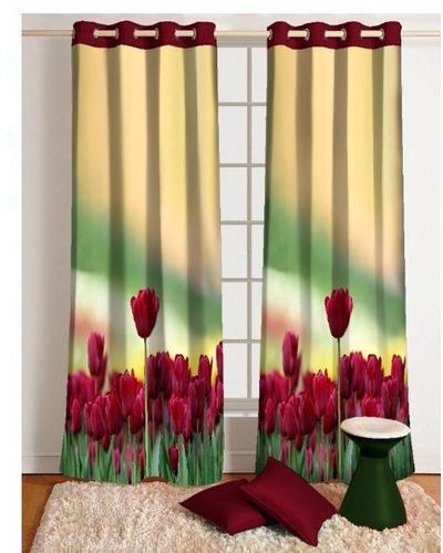 Printed Window Fancy Curtain