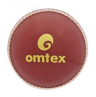Omtex Leather cricket ball, Color : Maroon